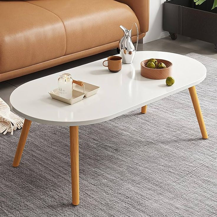 table basse scandinave ovale