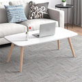 table basse scandinave rectangulaire
